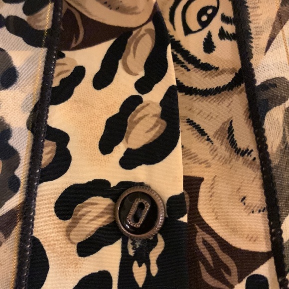 Vintage Won Moa Animal Print Top - Picture 7 of 9